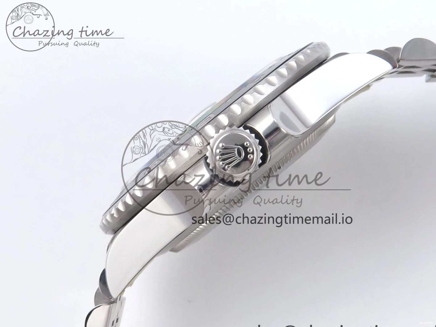 QF+ Bezel 1:1 Edition Blue Best Master II BLRO Steel 904L on SS SH3285 Dial Red 126710 GMT Black Bracelet 0427